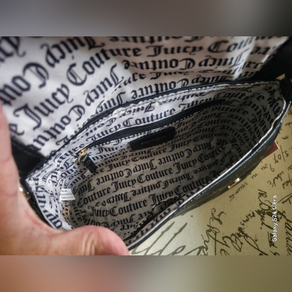 Juicy Couture choose juicy crossbody in liquorice NWT - Picture 5 of 6